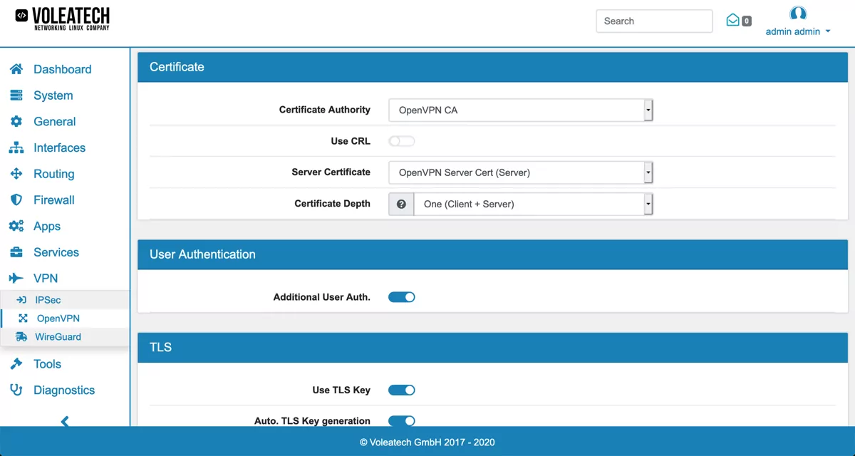 OpenVPN Server Certificate