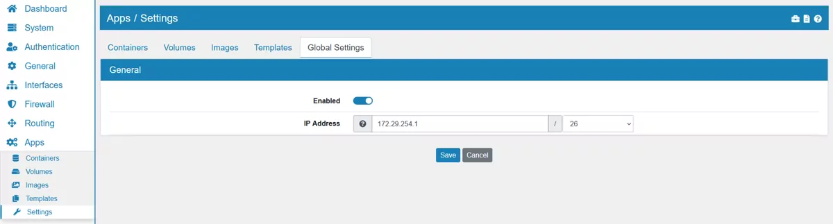 General App Settings
