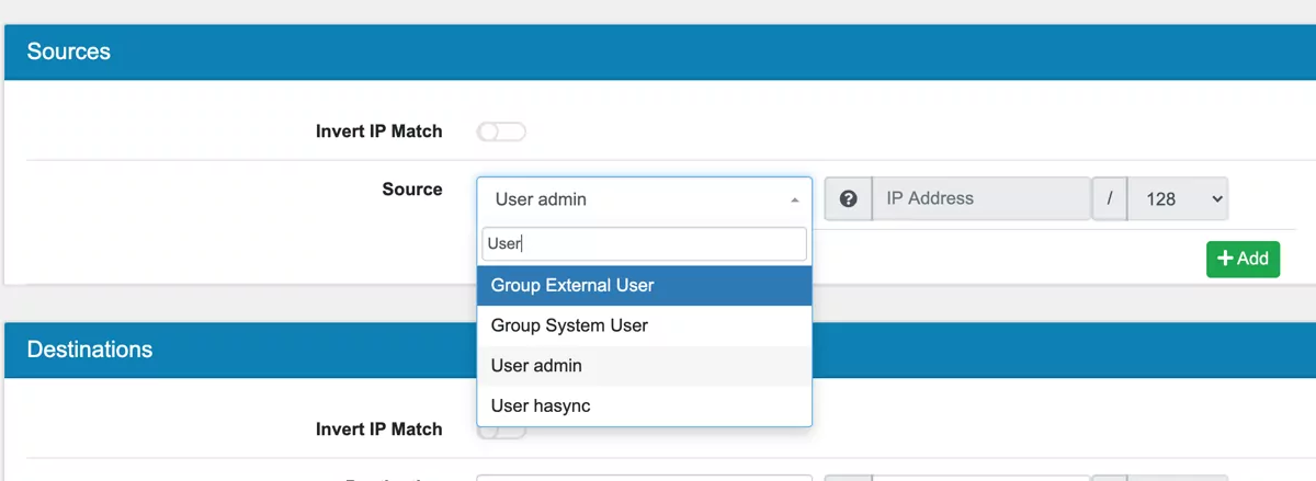 Identity Awareness Firewall Rule