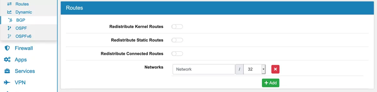 Routing BGP Routes