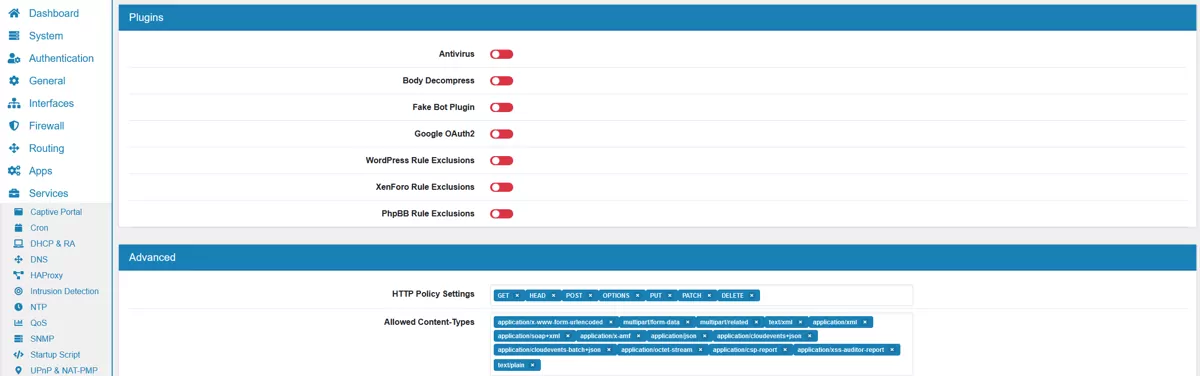 Web Application Firewall Plugins