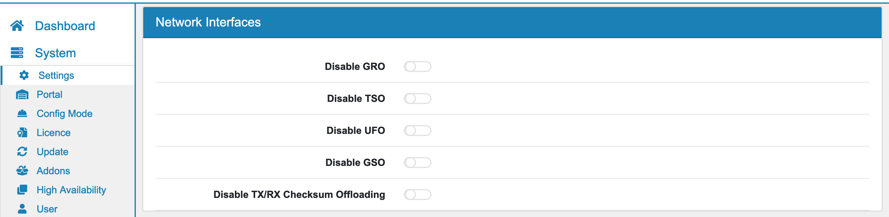 disable udp checksum offload windows vista